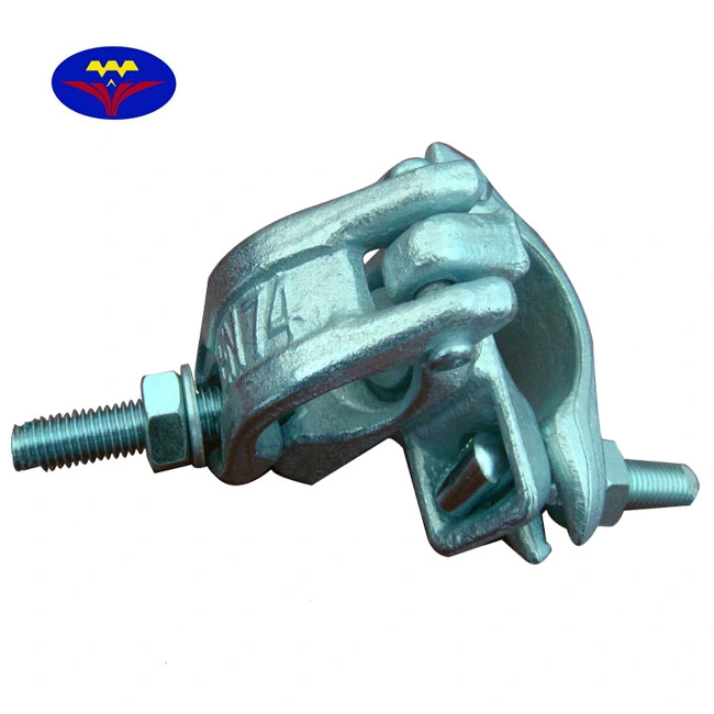 Construction Steel/Metal/Iron Tubular Scaffolding Accessories Drop Forged Swivel Coupler/Clamp 360 Degree Rotating Coupler