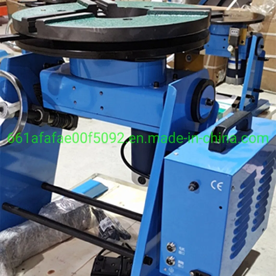 300kg Welding Positioner Turntable Pipe Flange Welding Turning Table