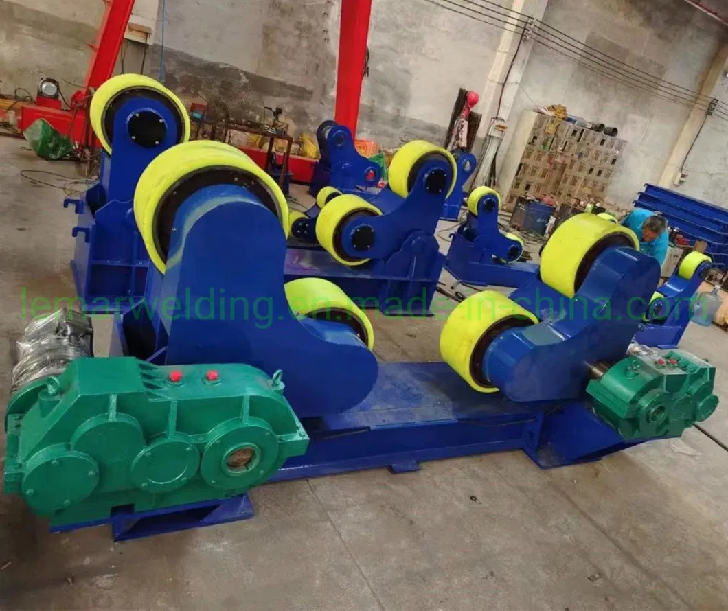 60 Tonne High Speed Fully Automated Pipe Moving Type Welding Rotators