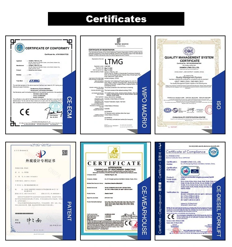 2.5 Ton 3.0ton 3.5ton Counterbalanced Diesel Forklift Trucks 3 Ton 3.0 Ton 3t 3000kg with CE Certificate