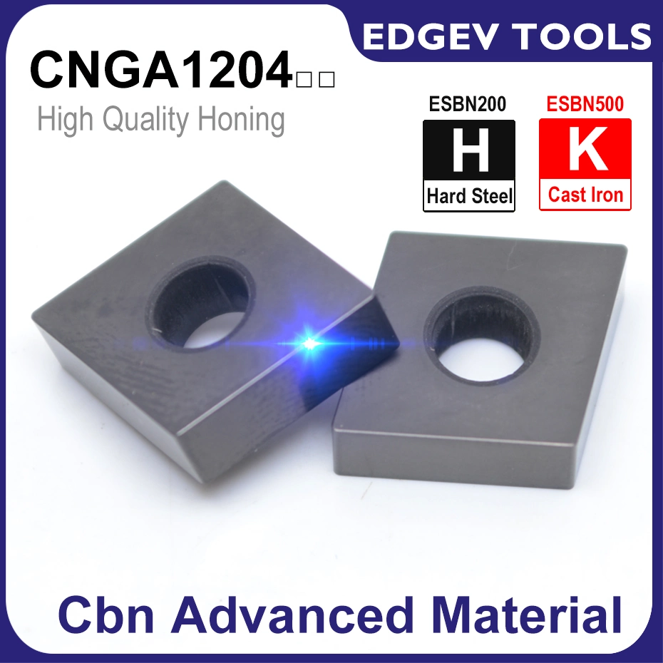 CNC CBN Insert Cnga120404 Cnga120408 Cnga 120404 Cnga 120408 for Hardened Cast Iron