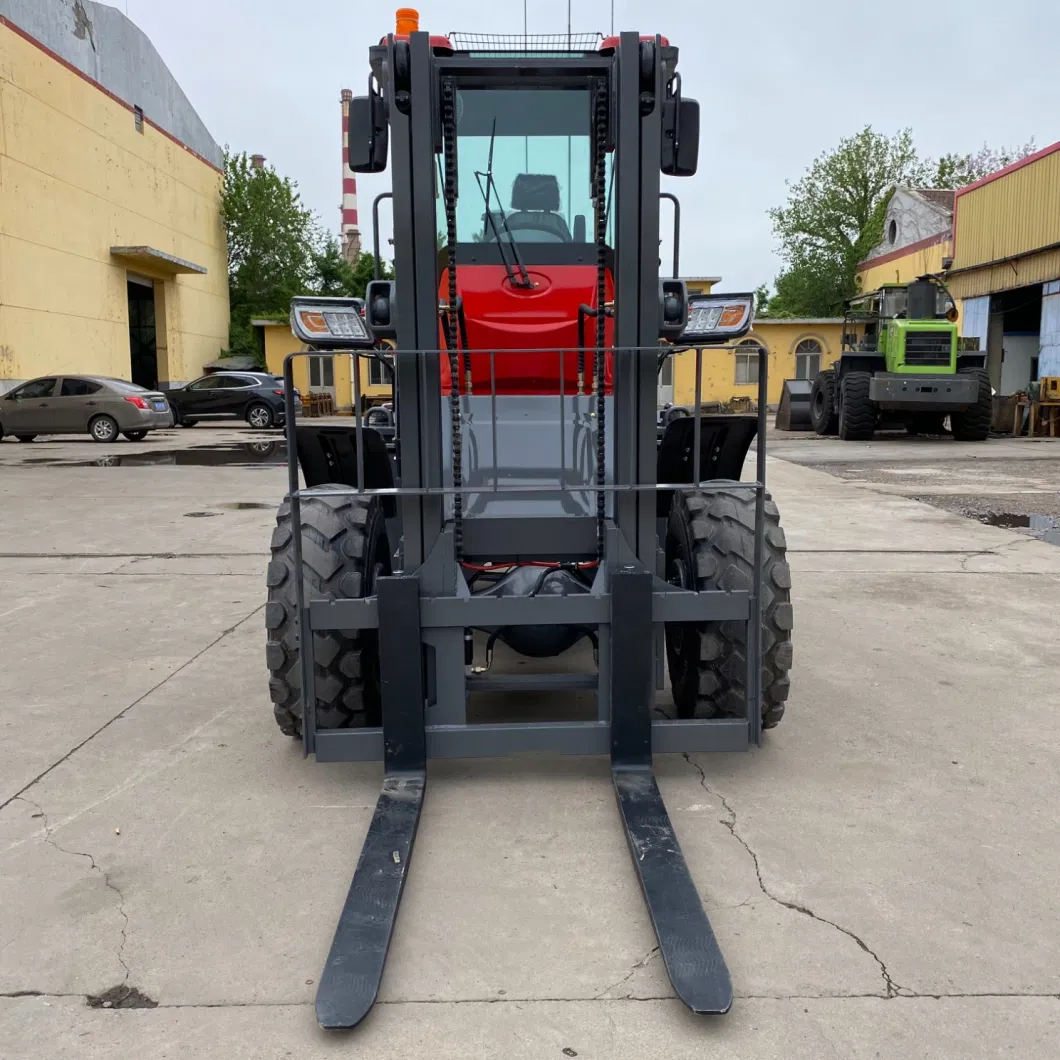 Superior Performance and Easy to Operate 4WD off-Road All-Terrain off-Road Loader Forklift