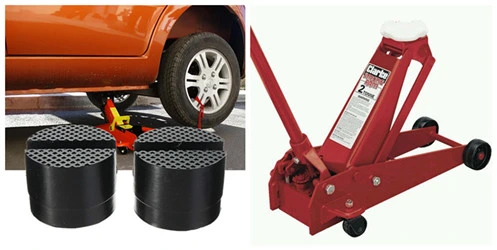 Car Lift Rubber Pad Block for Trolley Adapter Jacking Pad Lifting