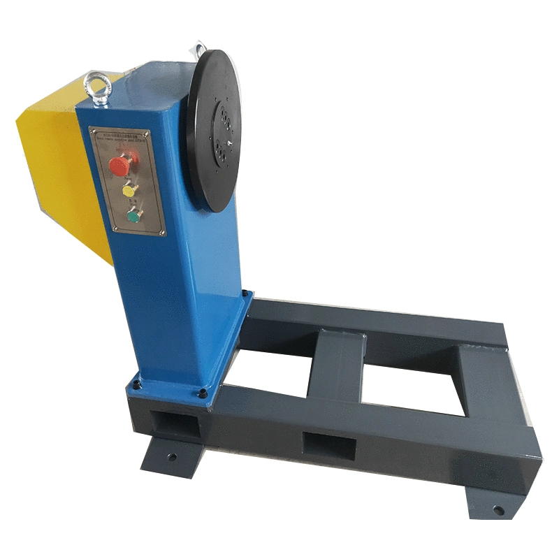 a Hot Selling Single Axis Box Type Welding Positioner From Chinese Manufacturers That Supports Customized Single-Axis Rotation for Pipe Welding