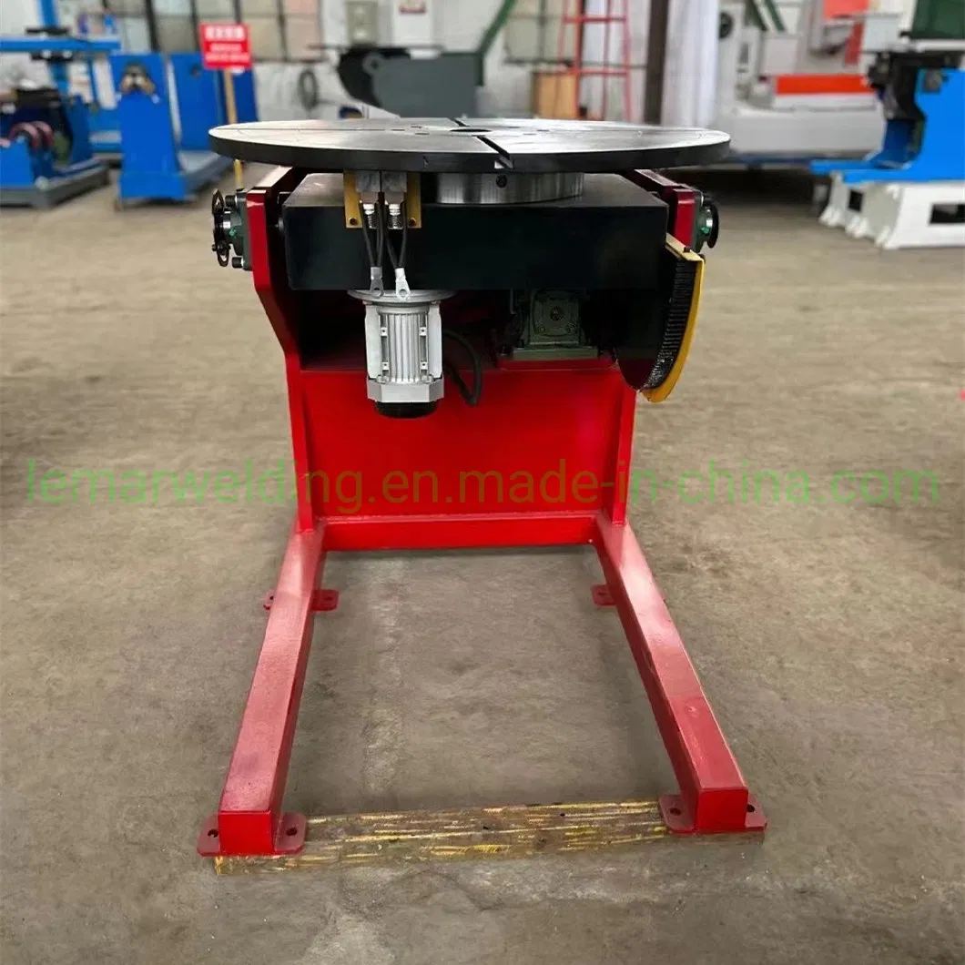 135 Degree 1000kg Rotary Positioner Turntable for Welding and Cutting