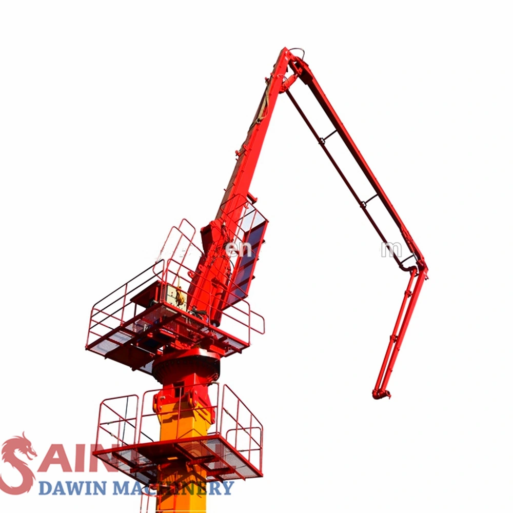 29m 33m None Counterweight Shaft Lift Hydraulic Jack up Tower Column Concrete Placing Boom