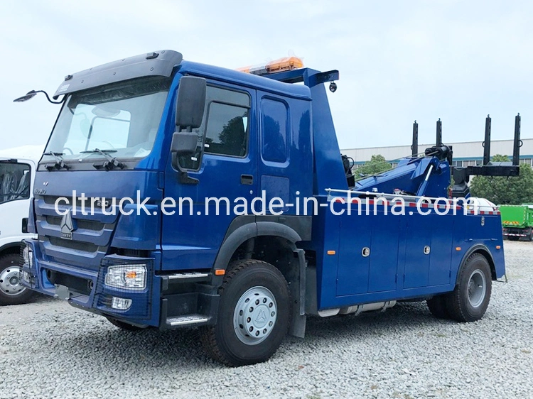 Sinotruk HOWO Rhd LHD 4X2 4X4 Rescue Truck 16 Tonne Integrated Tow Wrecker Trucks