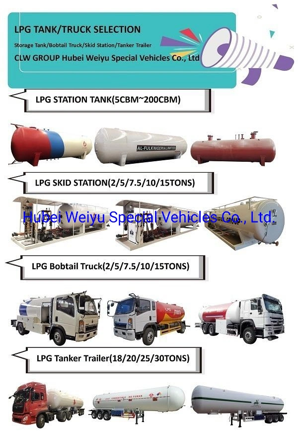 59500 Liters 30 Tonnes Liquified Petroleum Propane Gas Road Tanker Truck with Netune Flow Meter