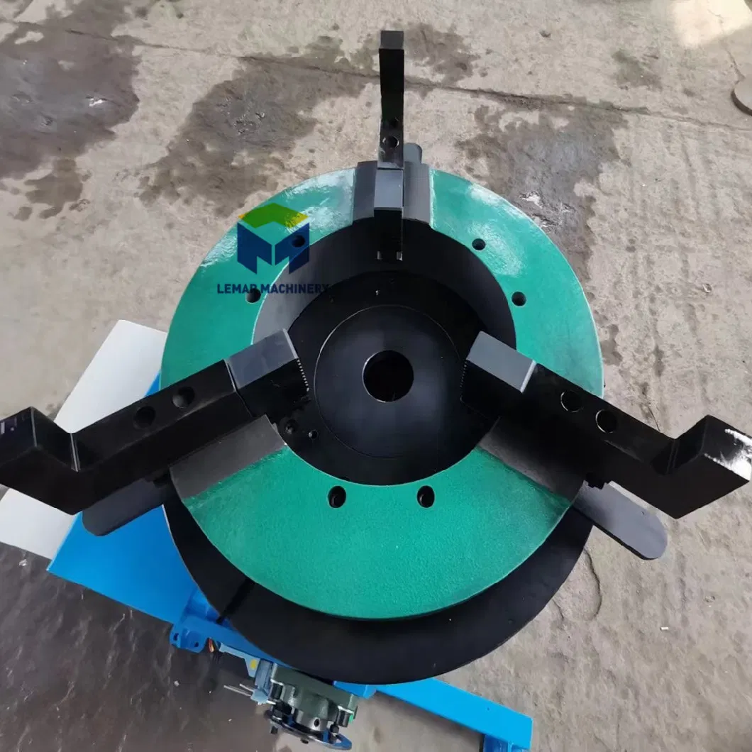 Motorized Welding Turntable Rotary Table Welding Positioner 2000kg Loading Capacity