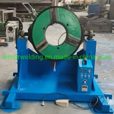 300kg Benchtop Tilt Welding Positioner Tilting Turntable for Pipe Welding