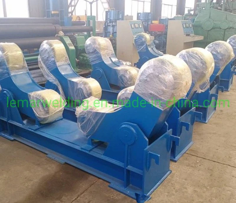 100t Pipe and Vessel Welding Rollers Self Adjustment Rotator
