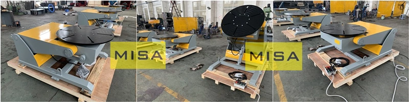 3 Ton 3axis Hydraulic Welding Positioner with 600mm Turning Table Rotary Welding Equipment