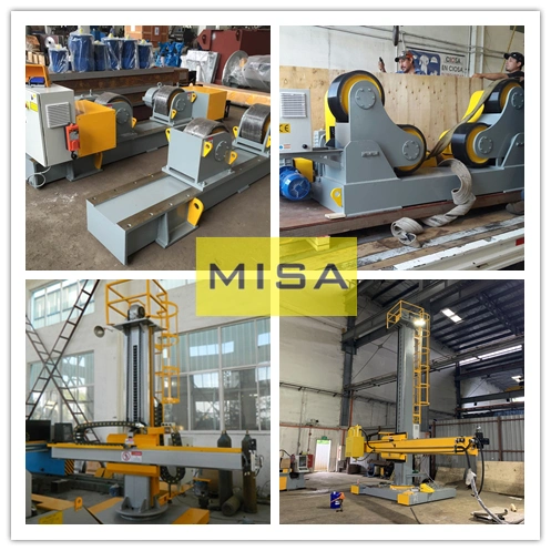 3 Ton 3axis Hydraulic Welding Positioner with 600mm Turning Table Rotary Welding Equipment