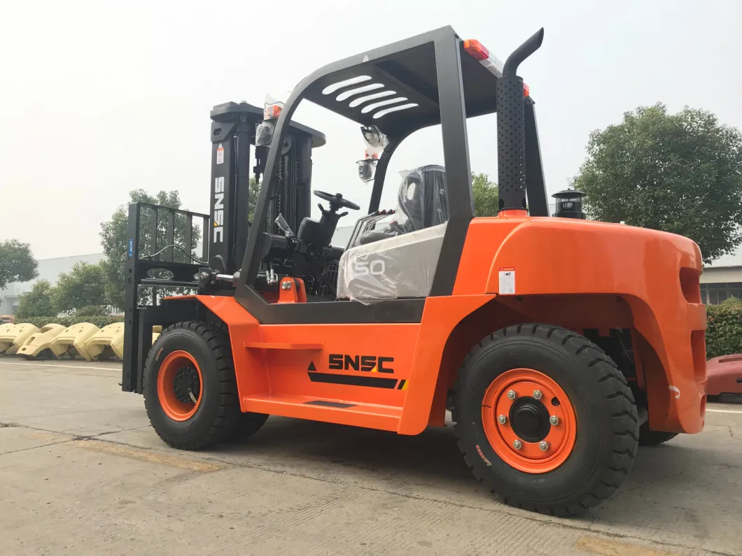 Automatic Hydraulic Forklifts 5ton Diesel with 6m Height