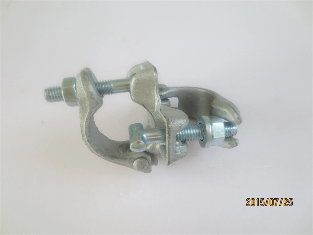 En74 BS1139 1.0kg 90degree Drop Forged Double Scaffold Clamps Couplers