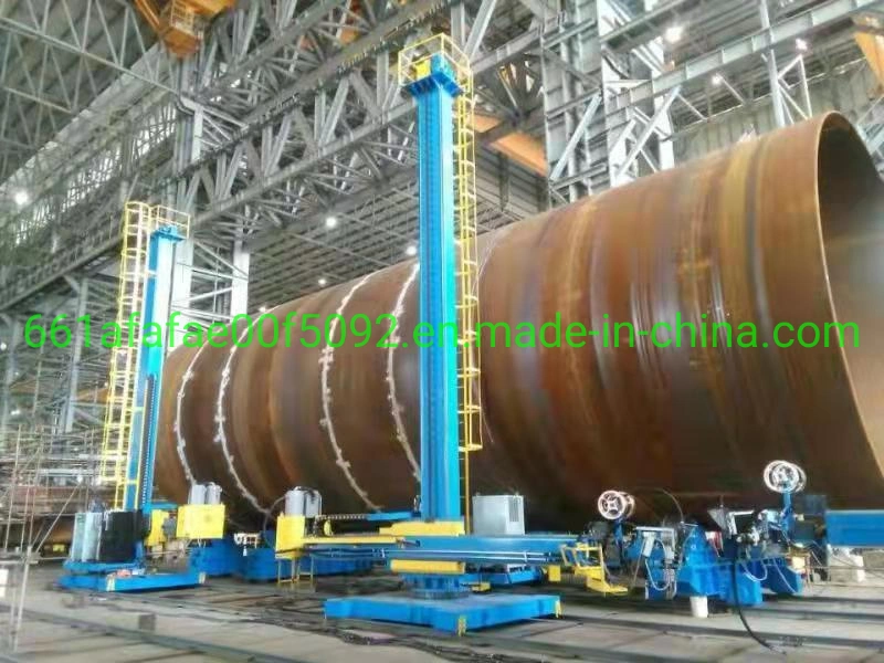 250t Hydraulic Fit up Welding Rotator for Offshore Wind Pole