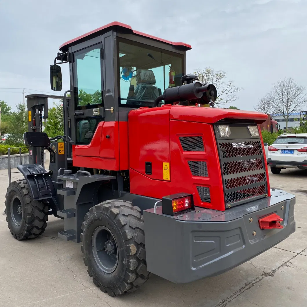 Superior Performance and Easy to Operate 4WD off-Road All-Terrain off-Road Loader Forklift