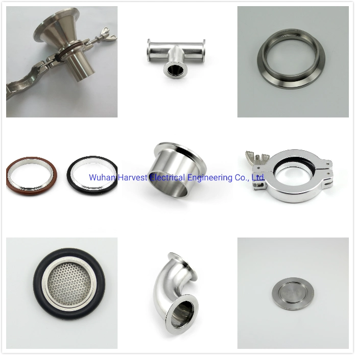 Socket Weld Vacuum Stainless Steel Round Flanges SUS304 Kf16 Socket Flange