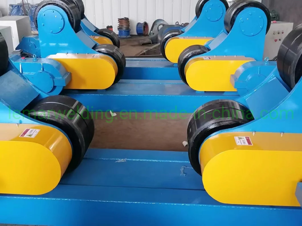 150t Self Adjustable Welding Rotators Turning Rolls