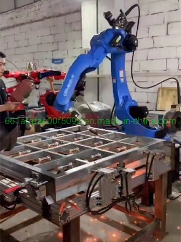 1800*800mm 250kg Loading Weight Rotary Robotic Welding Positioner