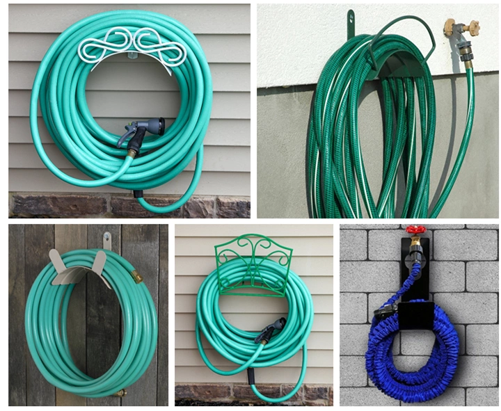 Portable Garden Hose Reel Metal Hose Hanger