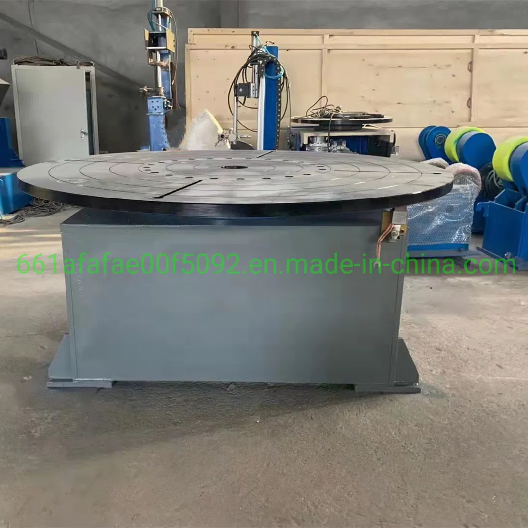 20 Tonne Tilt 90 Degree Big Welding Turntable Positioner