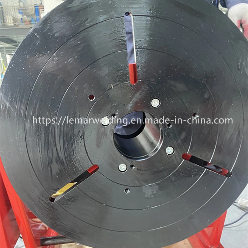 1200kg Vertical Load Capacity Welding Positioner 120 Degree Tilt Angle Table