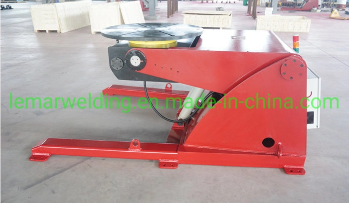 3 Ton Hydraulic Lifting Welding Positioner with 360 Dgr Rotation