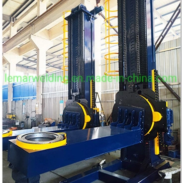 5000kg L Type Double Rotary Boom Welding Lifting Positioner