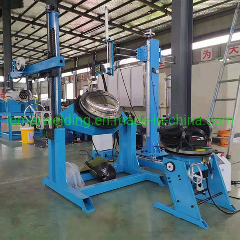 600kg Welding Positioner Turing Table for Pipe Flange Welding