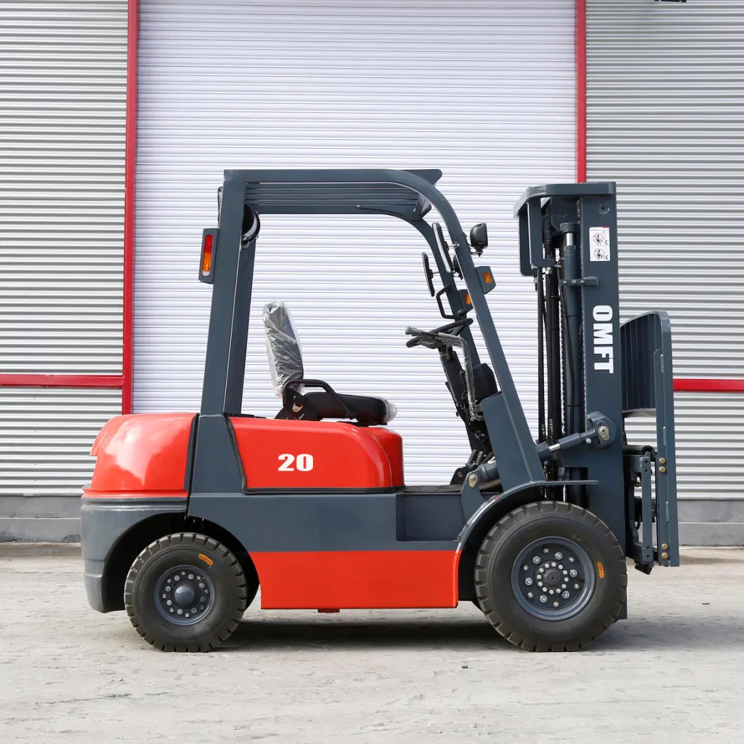 2 Ton Diesel Forklift with 3000mm Lifting Height