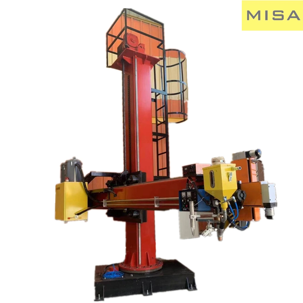 Welding Manipulator for Outside Downward Fillet Flange Welding Boom Welding and Positioning Equipment