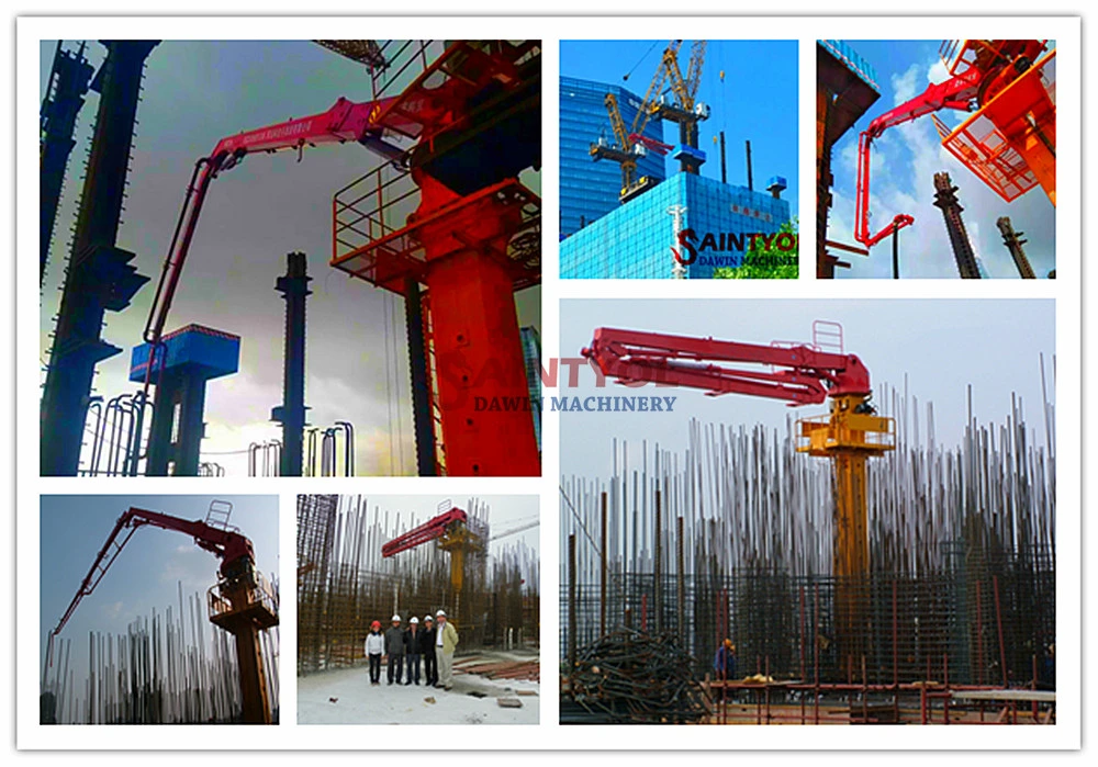High Grade Steel Concrete Placing Boom with Hydraulic Self Jack-up Column