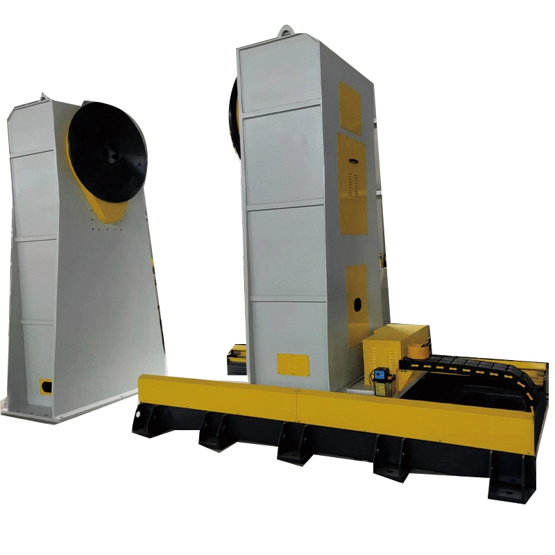 a Specialized Auxiliary Device for Adjusting Welding Angles for Robot Welding of Pipes. The Tail Box Can Be Adjusted with a Single Axis Welding Positioner