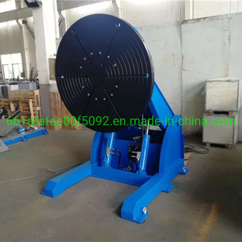 1200mm Table Diameter Variable Speed Automatic Welding Positioner with Foot Pedal and 3 Jaw Chuck