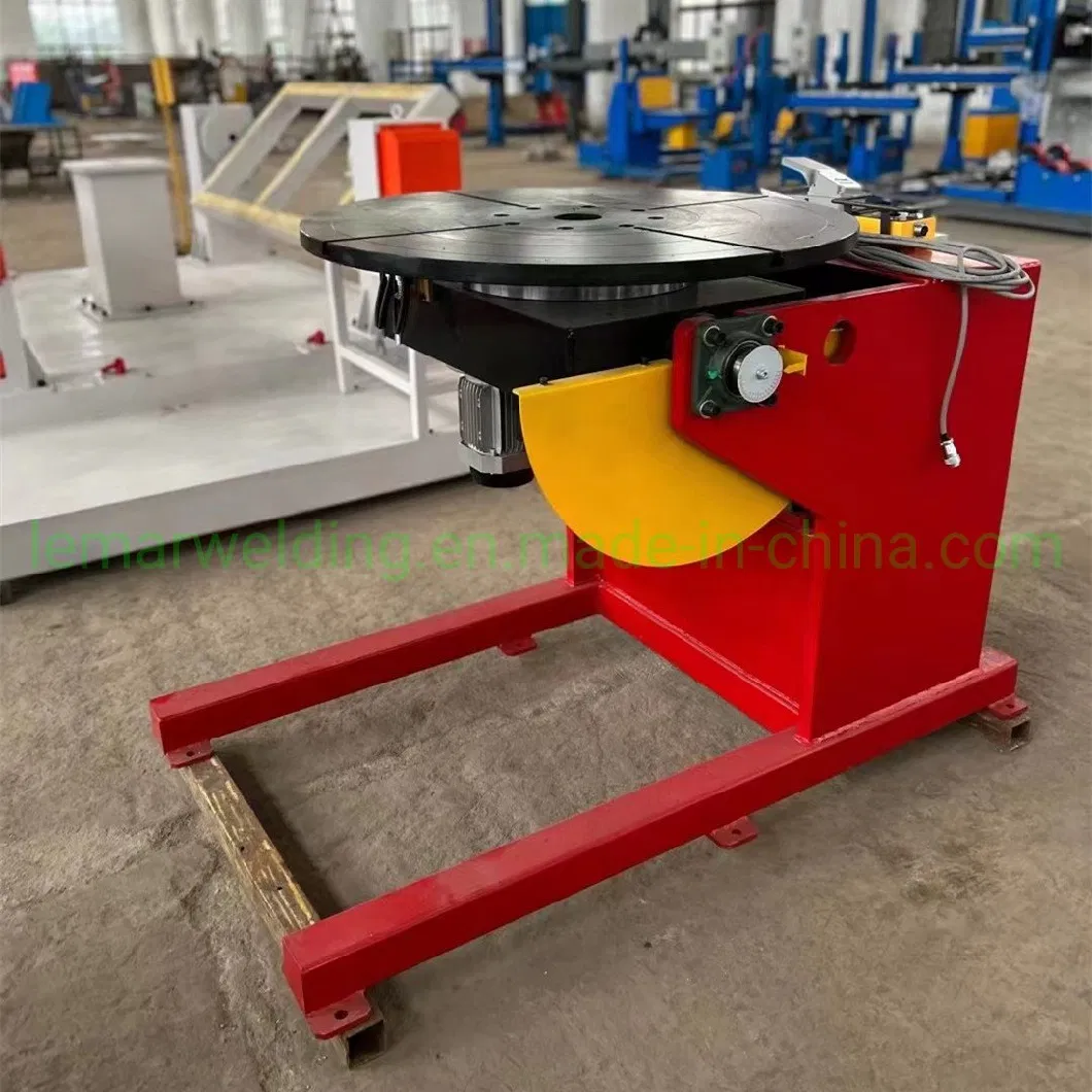 135 Degree 1000kg Rotary Positioner Turntable for Welding and Cutting