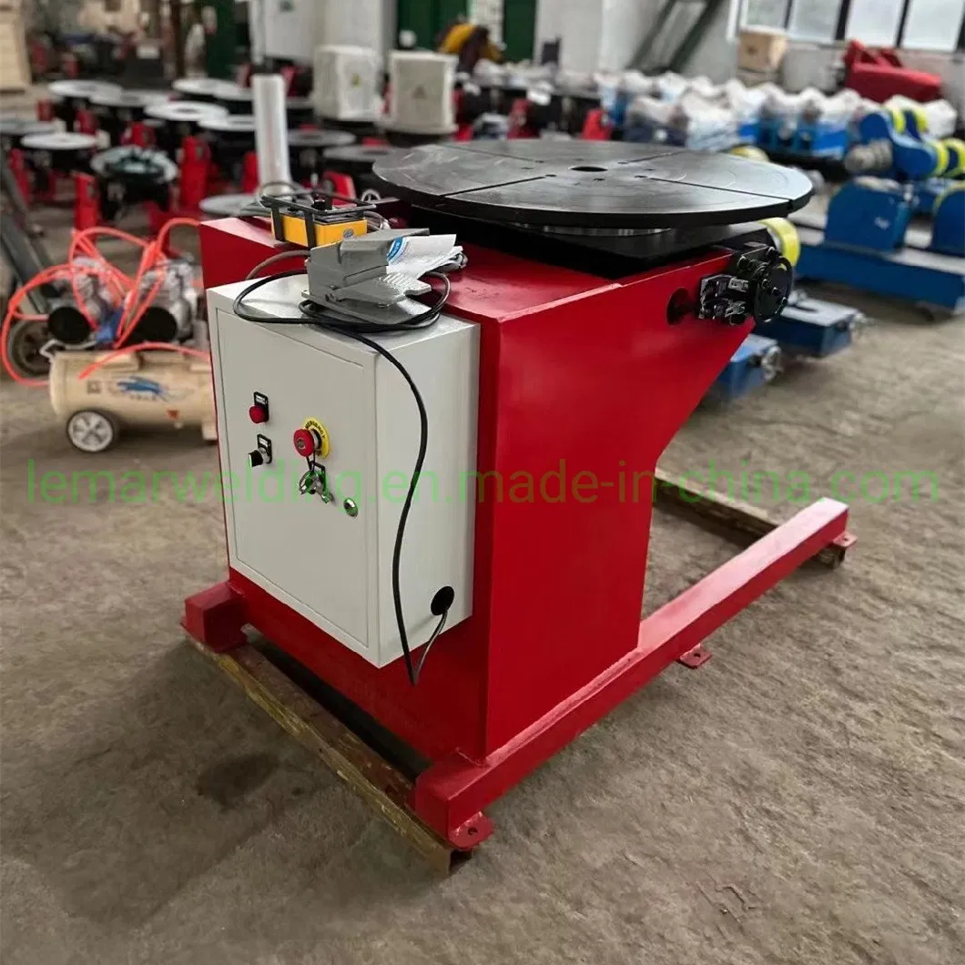 135 Degree 1000kg Rotary Positioner Turntable for Welding and Cutting