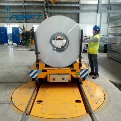 Control remoto eléctrico alimentado por batería giratoria de Transferencia de Ferrocarril de la fábrica para producción