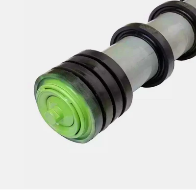 Oferta del fabricante rodillo transportador rodillo de acero de servicio pesado disco de caucho tensor/Minería En Sudáfrica