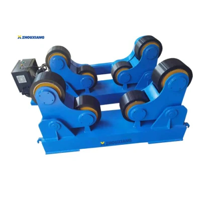 Tanque de acero de rodillo de giro de soldadura de tubería y tanque de servicio pesado Rotador de soldadura