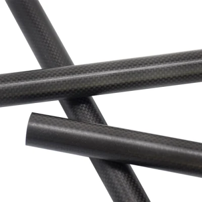 Eje de transmisión de fibra de carbono de alta velocidad de rotación rodillo de fibra de carbono