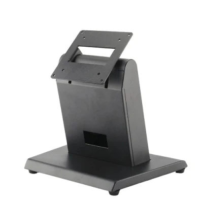 Soporte metálico ajustable negro para monitor de pantalla táctil para todo en Una POS