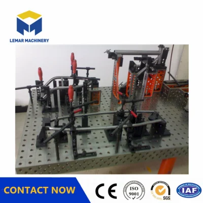 3D de hierro fundido plataforma flexible de soldadura soldadura por robot combinado tablas