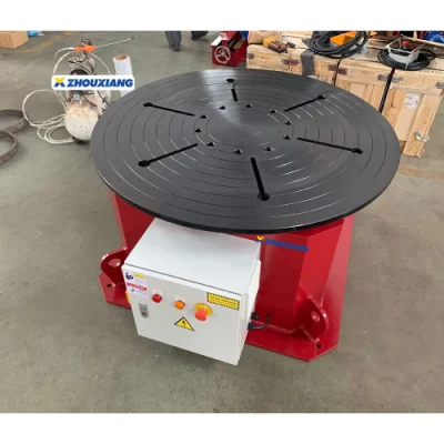Mesa giratoria horizontal de alta eficiencia posicionador de soldadura CNC Mesa giratoria para Venta