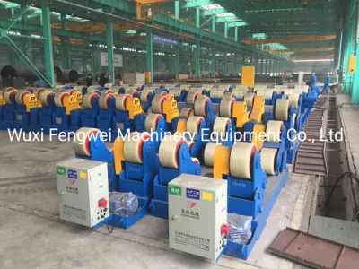 Movimiento manual rodillos de torneado de soldadura autoalineantes con motor 0,75kW