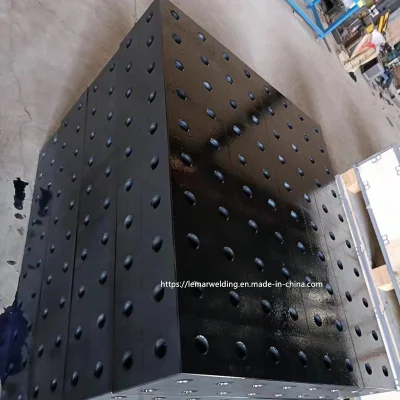 1500*1500mm 3D Mesas de soldadura y fijaciones con 5 superficies de montaje