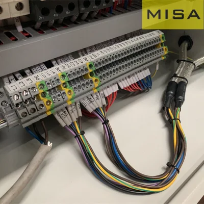Posicionador de soldadura automática de la brida de tubo de 1.1kw, pasando el poder y la carga 1, 200kg.