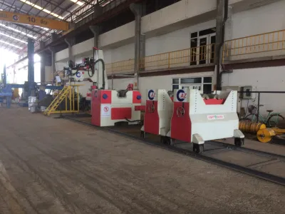 La prefabricación de tubo de tipo rodillo de soldadura automática