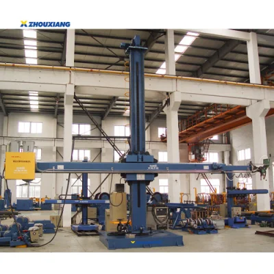 Manipulador automático de soldadura de columna y tubo de pluma para la torre eólica Producción