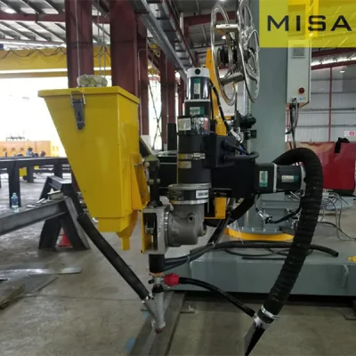 Movimiento automático de soldadura giran de columna y brazo manipulador de soldadura y equipos de posicionamiento